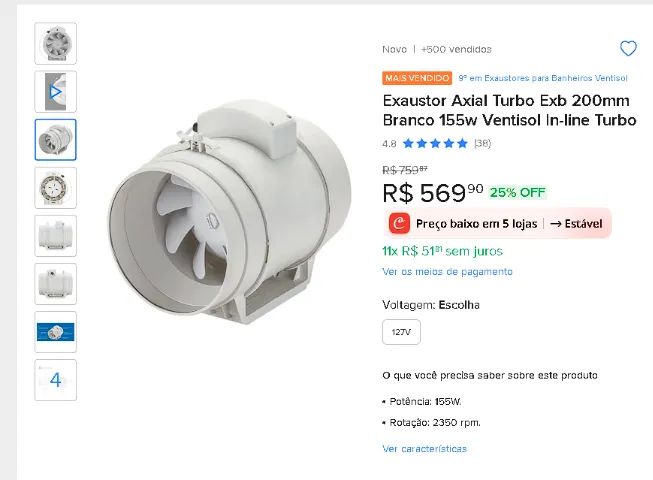 Minerador de Bitcoin Bitmain Antminer S19 Pro 104TH - Foto 3