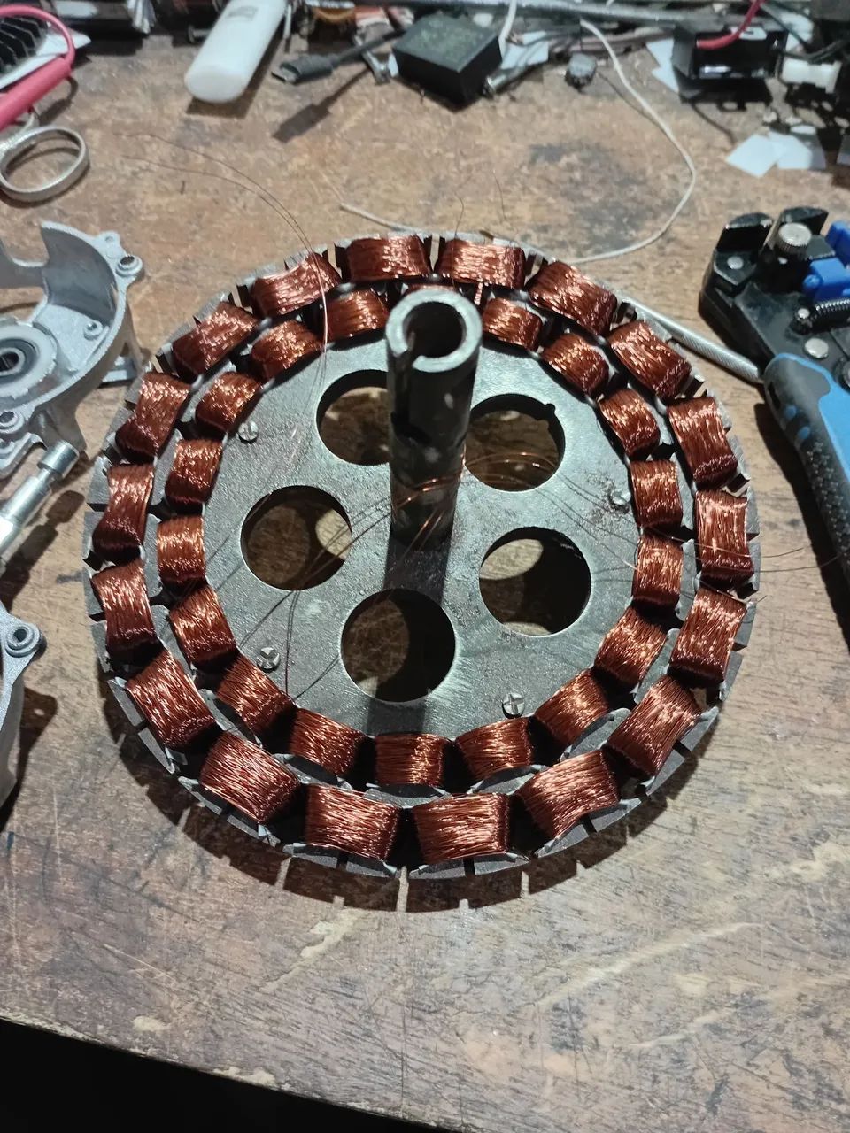 Enrolamento de ventiladores, motores elétricos  - Foto 5