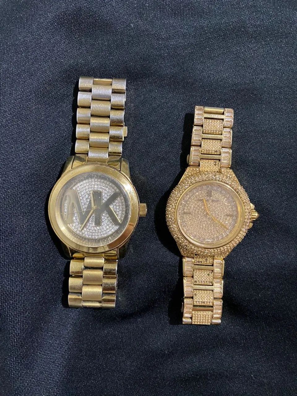 Relógios Michael Kors Dourados - Par