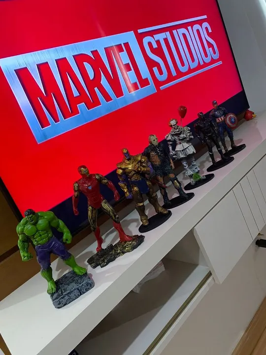 Coleção de Action Figures Marvel Studios - ENTREGA GRÁTIS NO PIX.