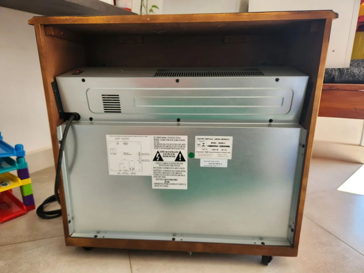 Lareira eletrica 110V - Foto 2