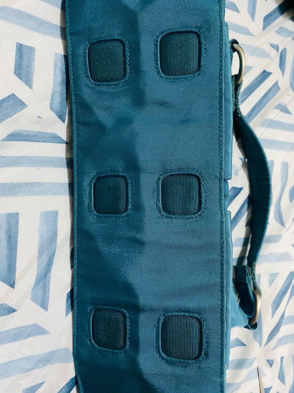 Bolsa de ombro azul Unkle k - Foto 3