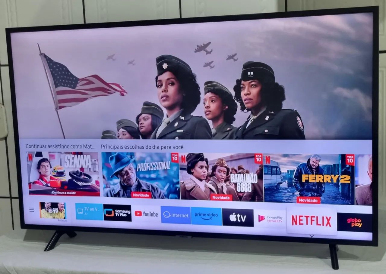 Tv smart 50" Samsung 4k completa! - Foto 2