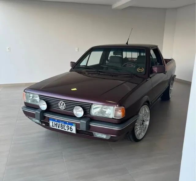 VW Saveiro Sunset 1.8S 1994 Vermelho Stylus
