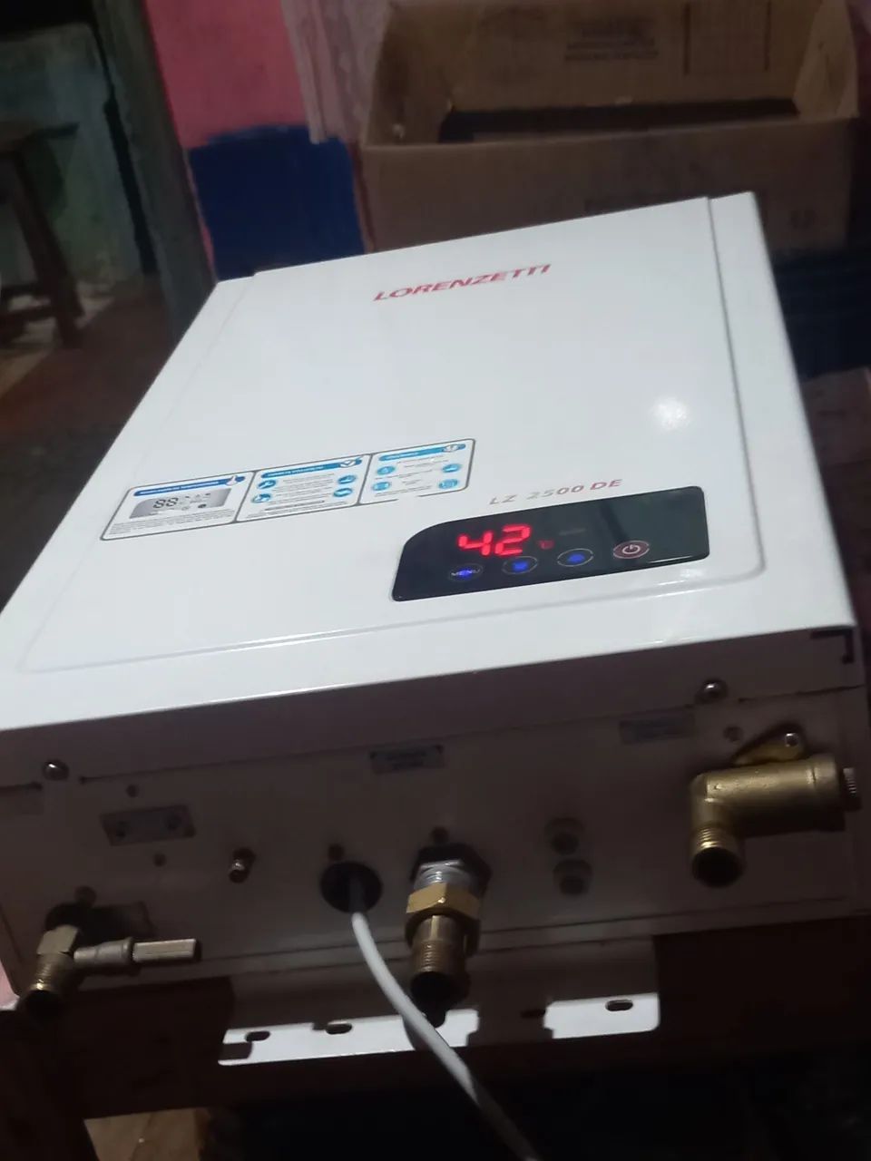 Aquecedor lorenzetti lz 2500 de - Foto 2