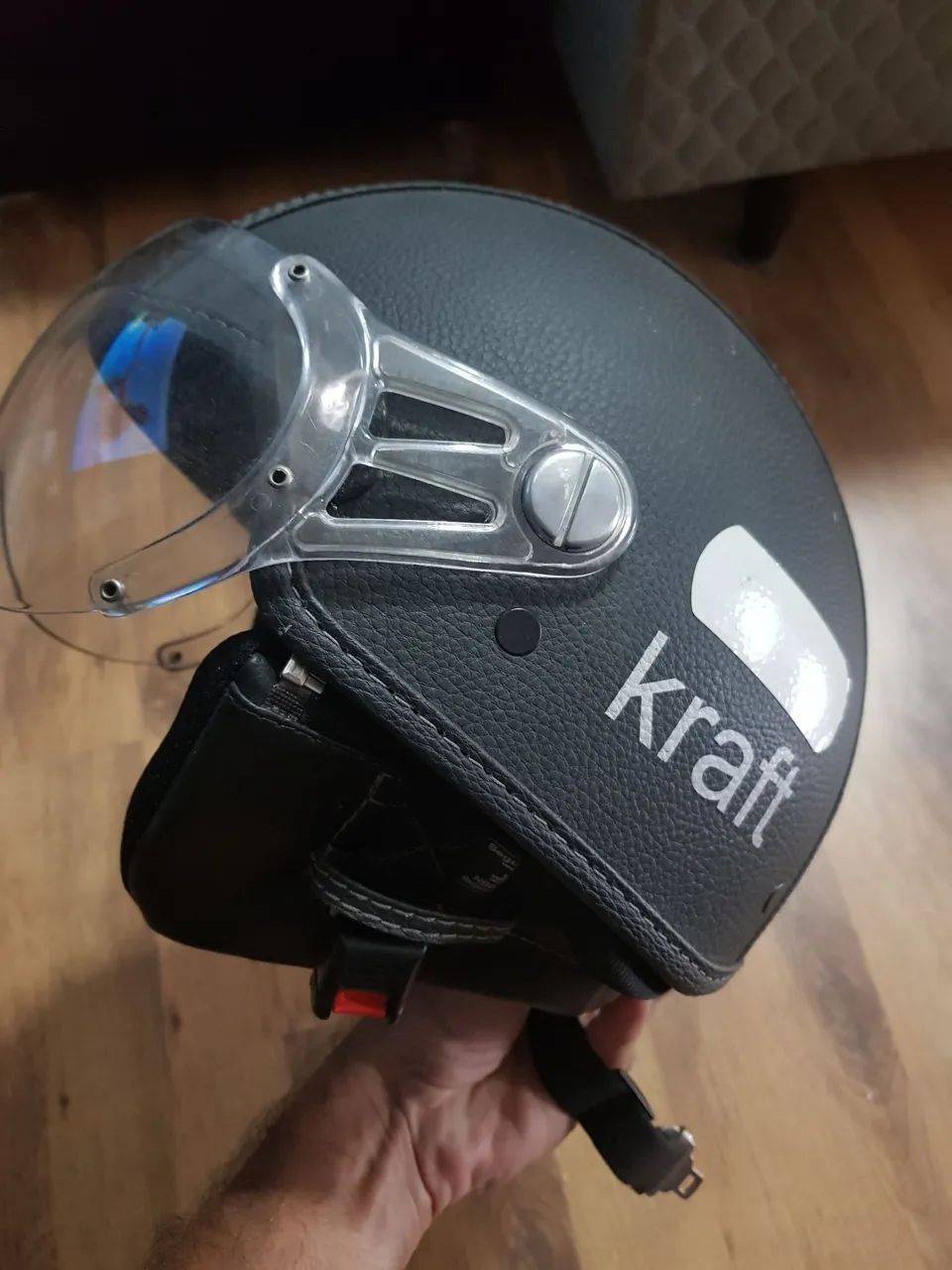 Capacete Kraft preto - Foto 2