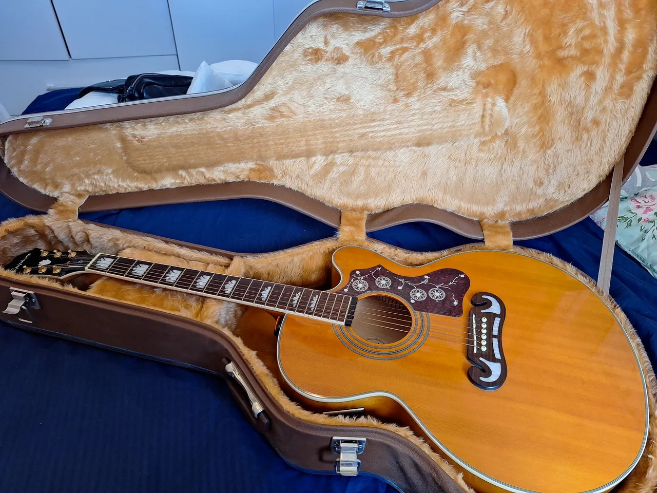 violao epiphone ej 200