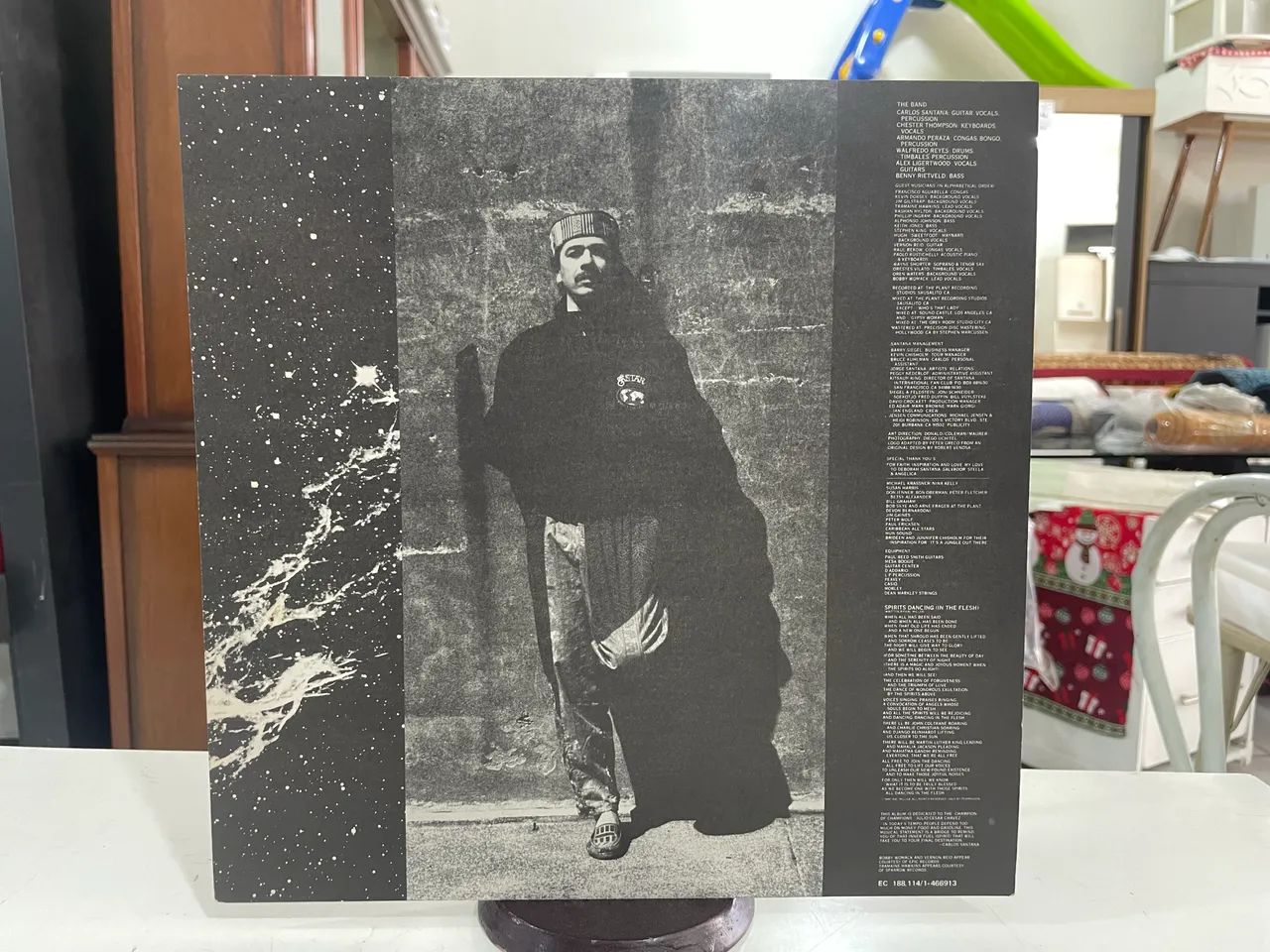 Disco de Vinil Santana Spirits Dancing in the Flesh  - Foto 3