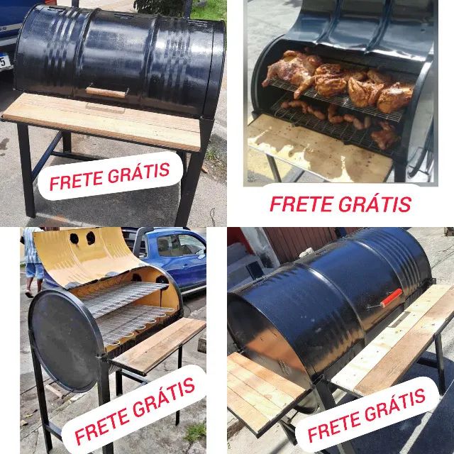 churrasqueira Tonel Direto Da Fábrica 
