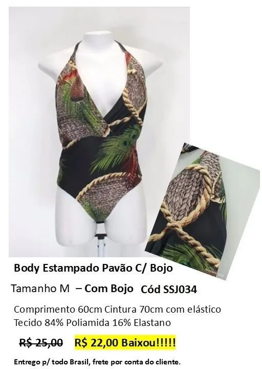 Body Com Bojo - Foto 4