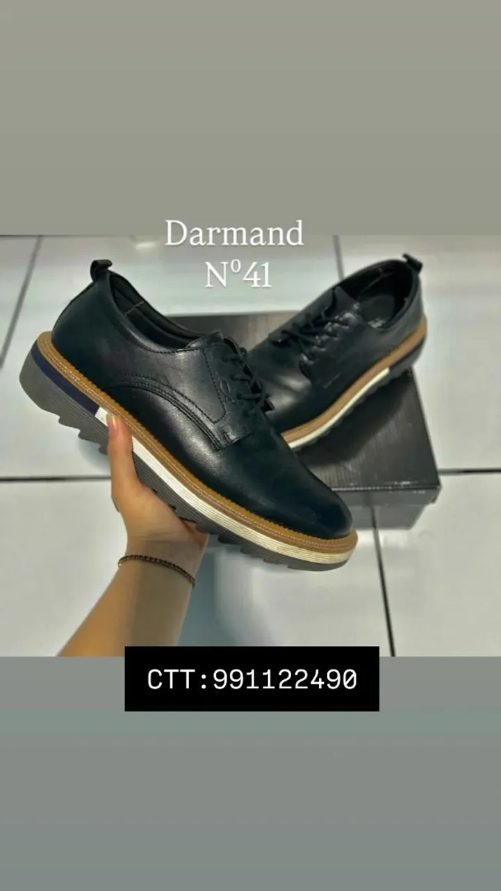 Sapato Masculino Social - Preto - Tamanho 41