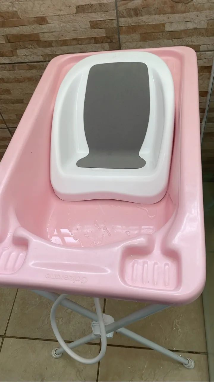 Banheira Infantil Rosa Galzerano