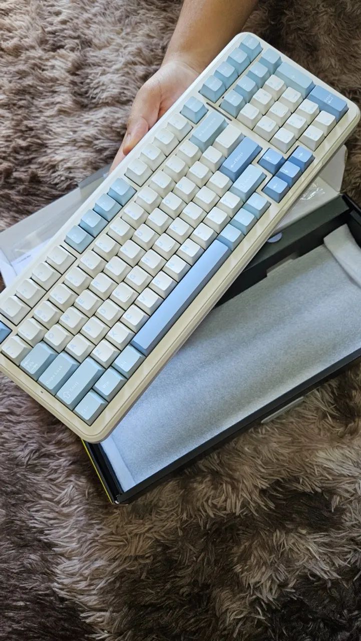 MCHOSE K99 - Teclado Mecânico Tri-Mode - Foto 2