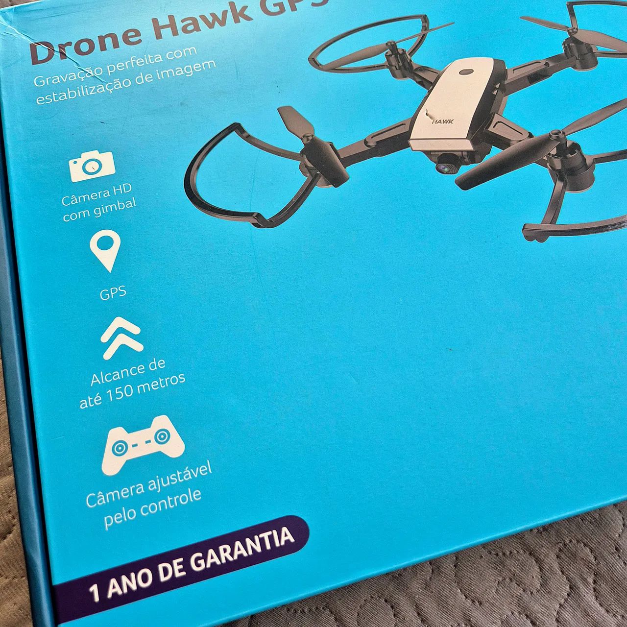 [imperdível!!!] - multilaser drone hawk es257 - nunca usado! - Foto 2
