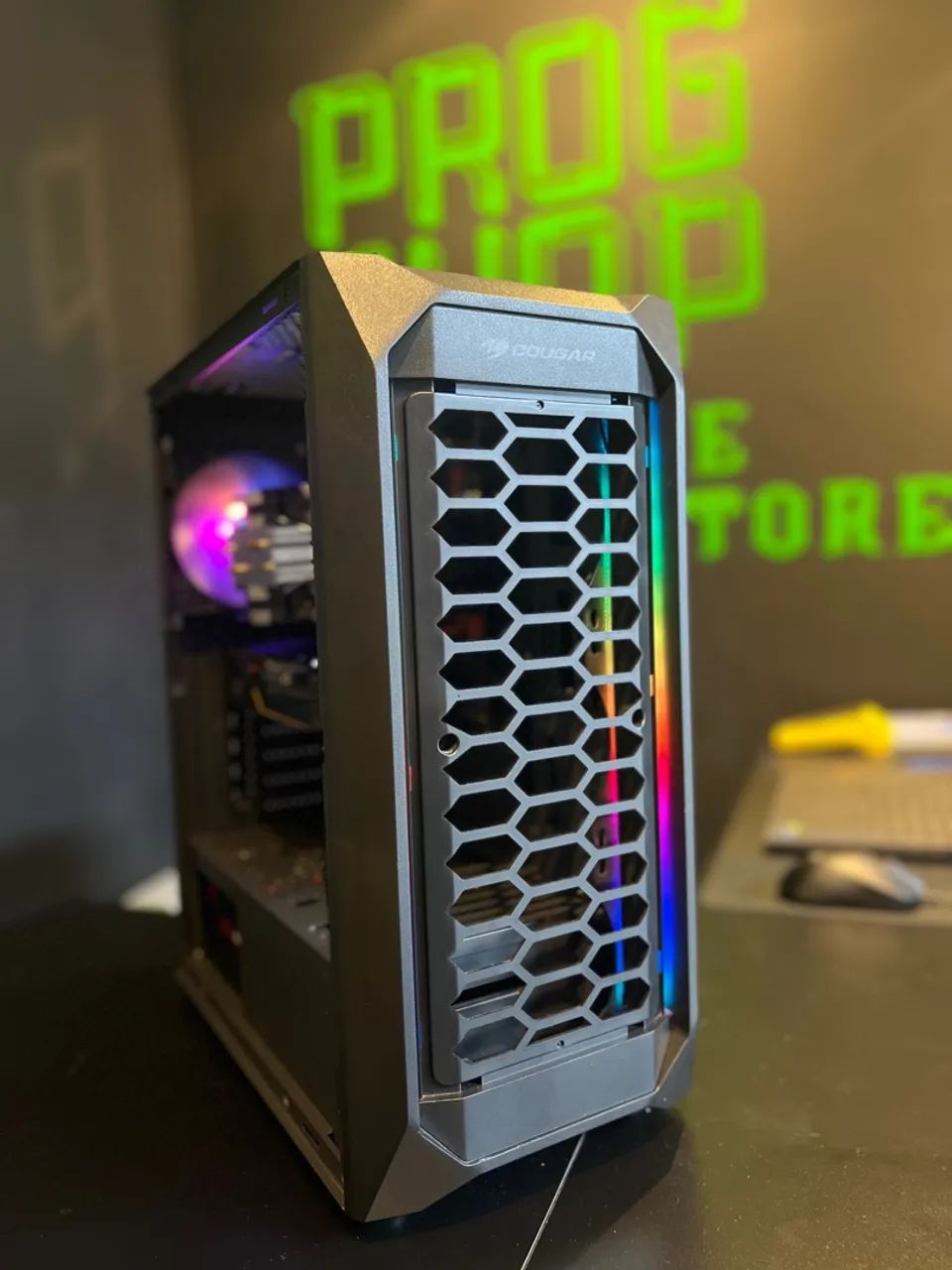 Gabinete Gamer Cougar com RGB - Foto 3