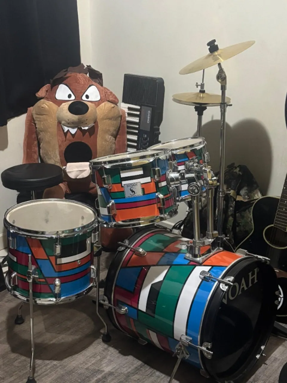 Bateria acustica noah compacta
