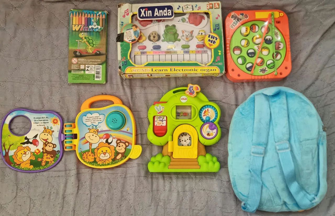 Lote de brinquedos infantis variados - Foto 2
