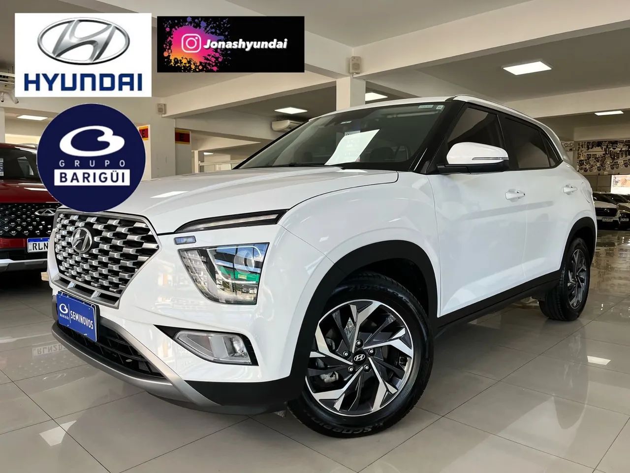 CRETA LIMITED 1.0 TURBO AUT6 2023 COM 50 MIL KM!!! VISTORIA CAUTELAR APROVADA 