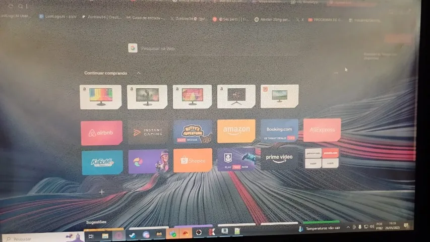 Monitor/TV Samsung 1600x900 com AUDIO