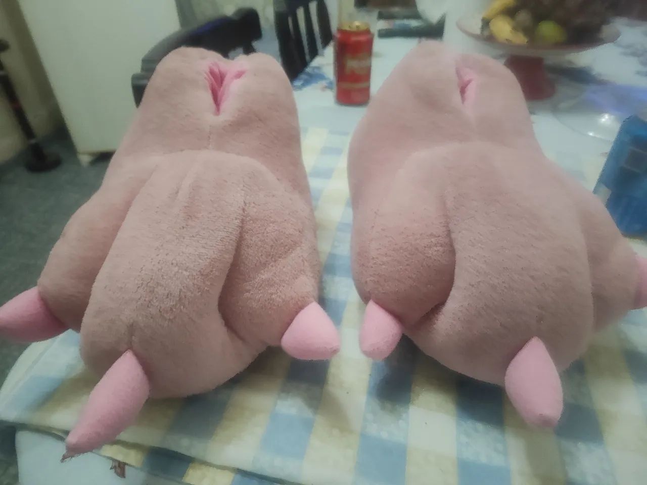 Pantufas Pelúcias Rosa
