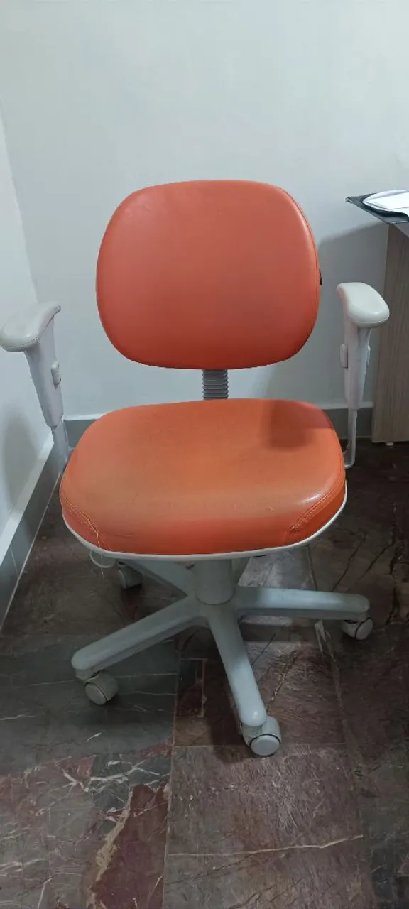 Cadeira de Escritório Giratória com Rodinhas