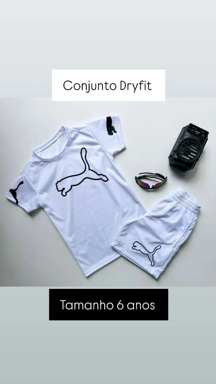 Conjunto Dryfit Infantil
