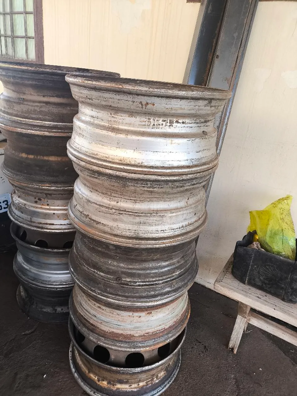 Rodas disco sem camara para carreta 22.5