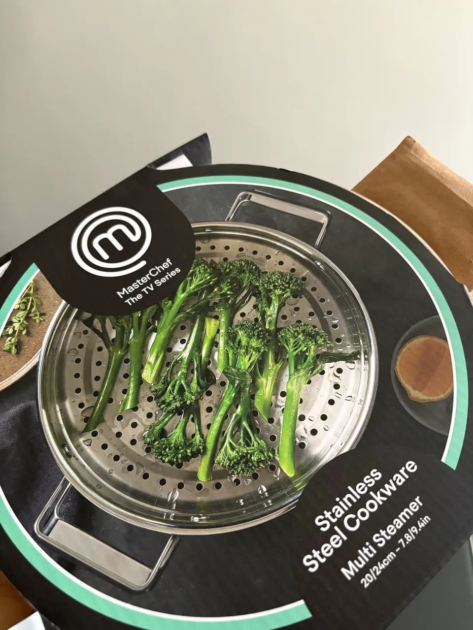 Caçarola alta + acessório de cozimento a vapor(masterChef) - Foto 2