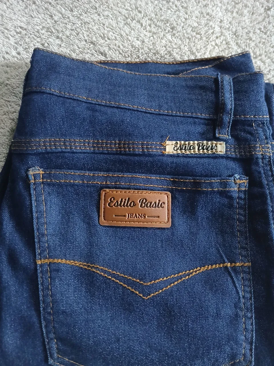Calça Jeans Estilo Basic - Azul