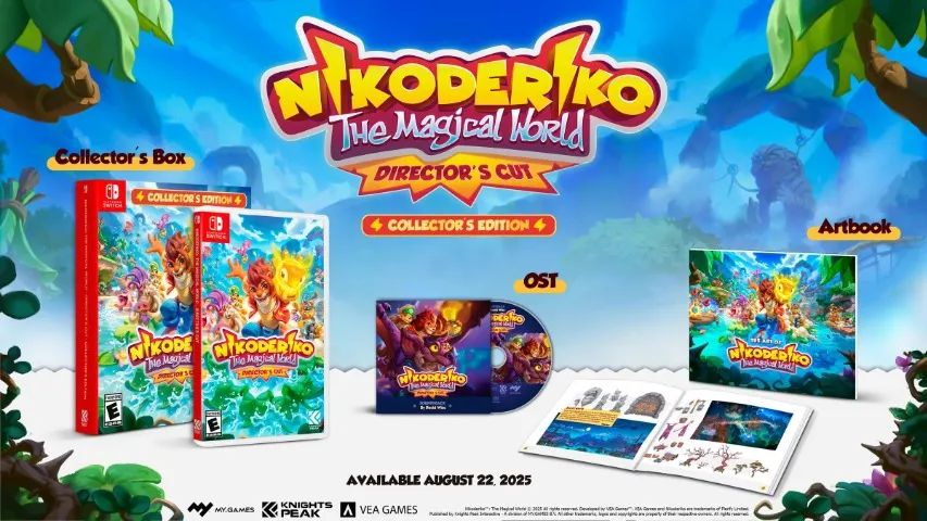 Nikoderiko The Magical World Collectors Edition Nintendo Switch LACRADO - Foto 5