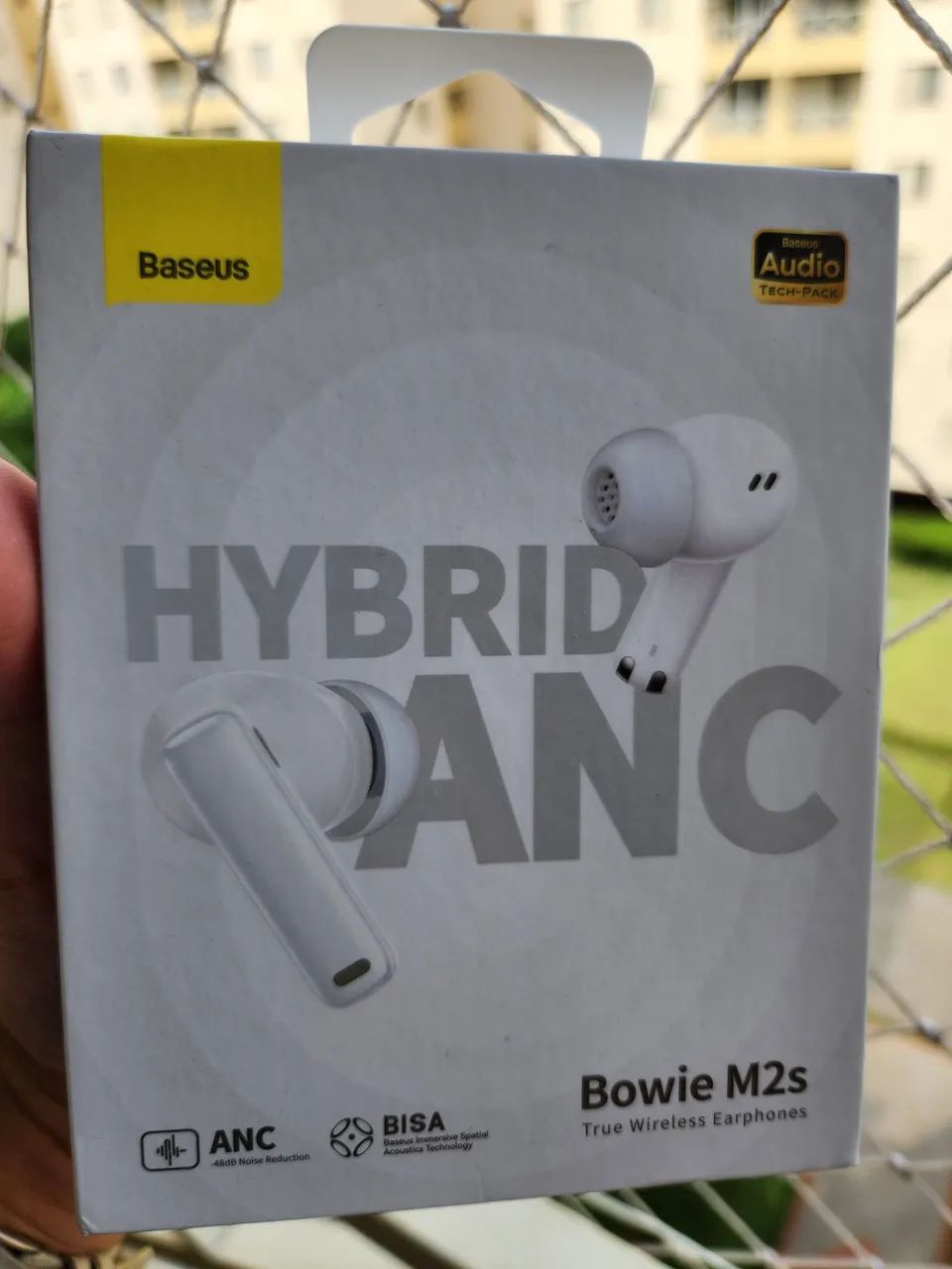 Fone bluetooth Baseus Bowie M2s ANC 48dB LACRADO  - Foto 5