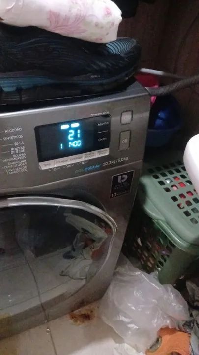 Máquina de Lavar e Secar Samsung com 10kg - Foto 4