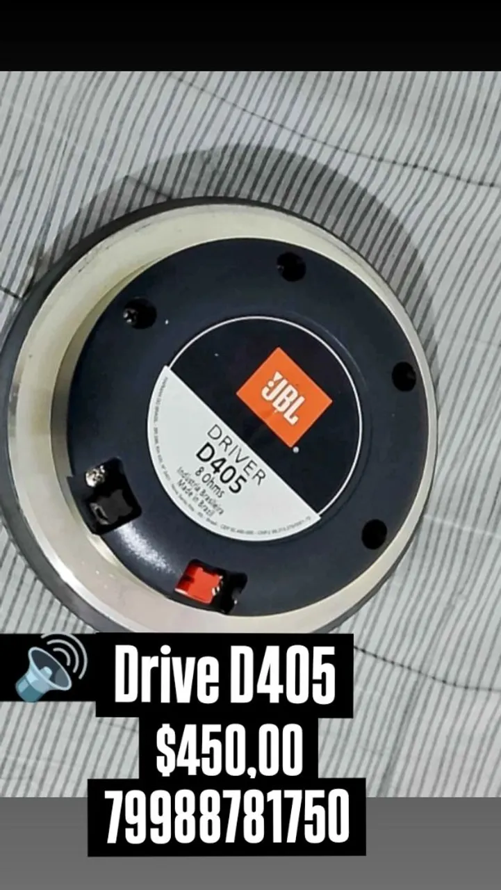 Drive JBL D405 8 Ohms