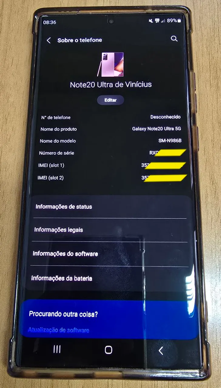 Samsung Galaxy Note 20 Ultra 256gb