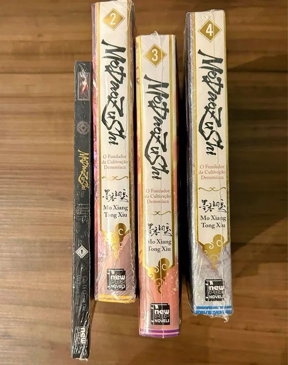 Vol 1 ao 4 lacrados - Mo Dao Zu Shi: O Fundador da Cultivação