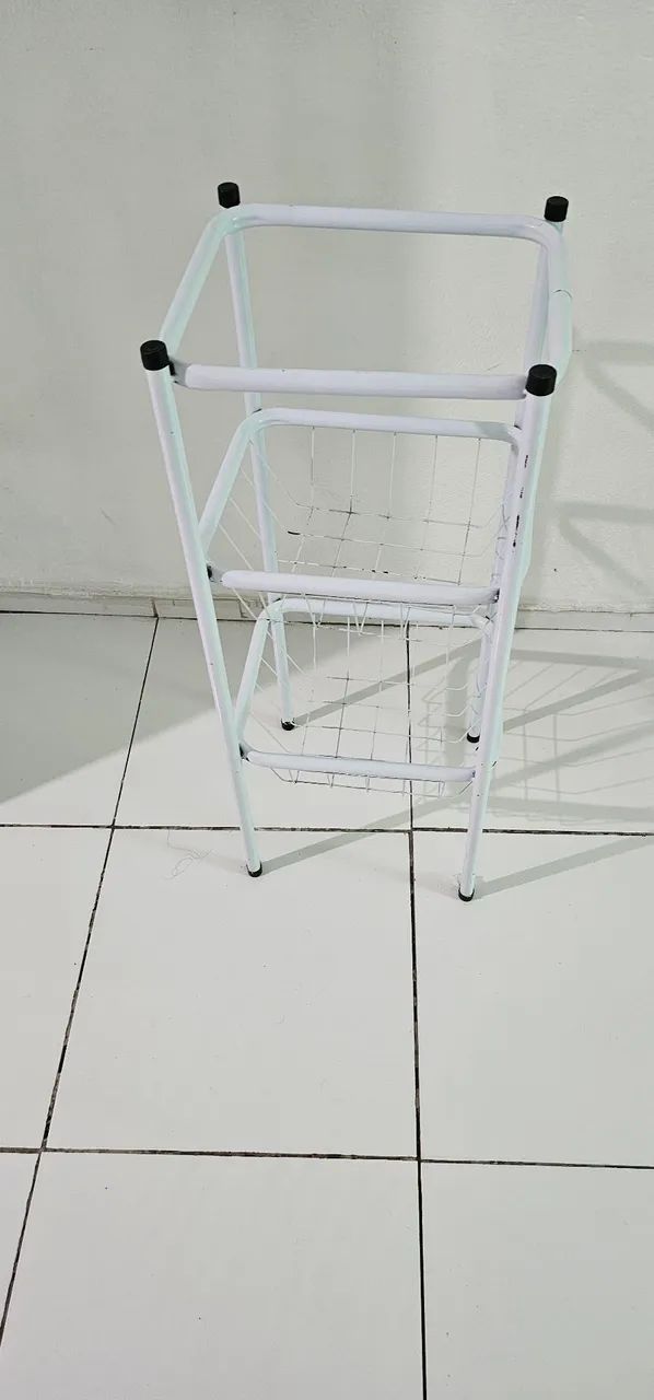 Mesa Fruteira Marmore 2 Cestos - Foto 3