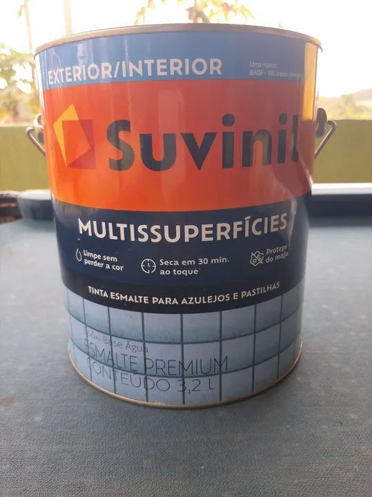 Tinta Suvinil Multissuperfícies 3,2L - Azul Premium - Foto 2