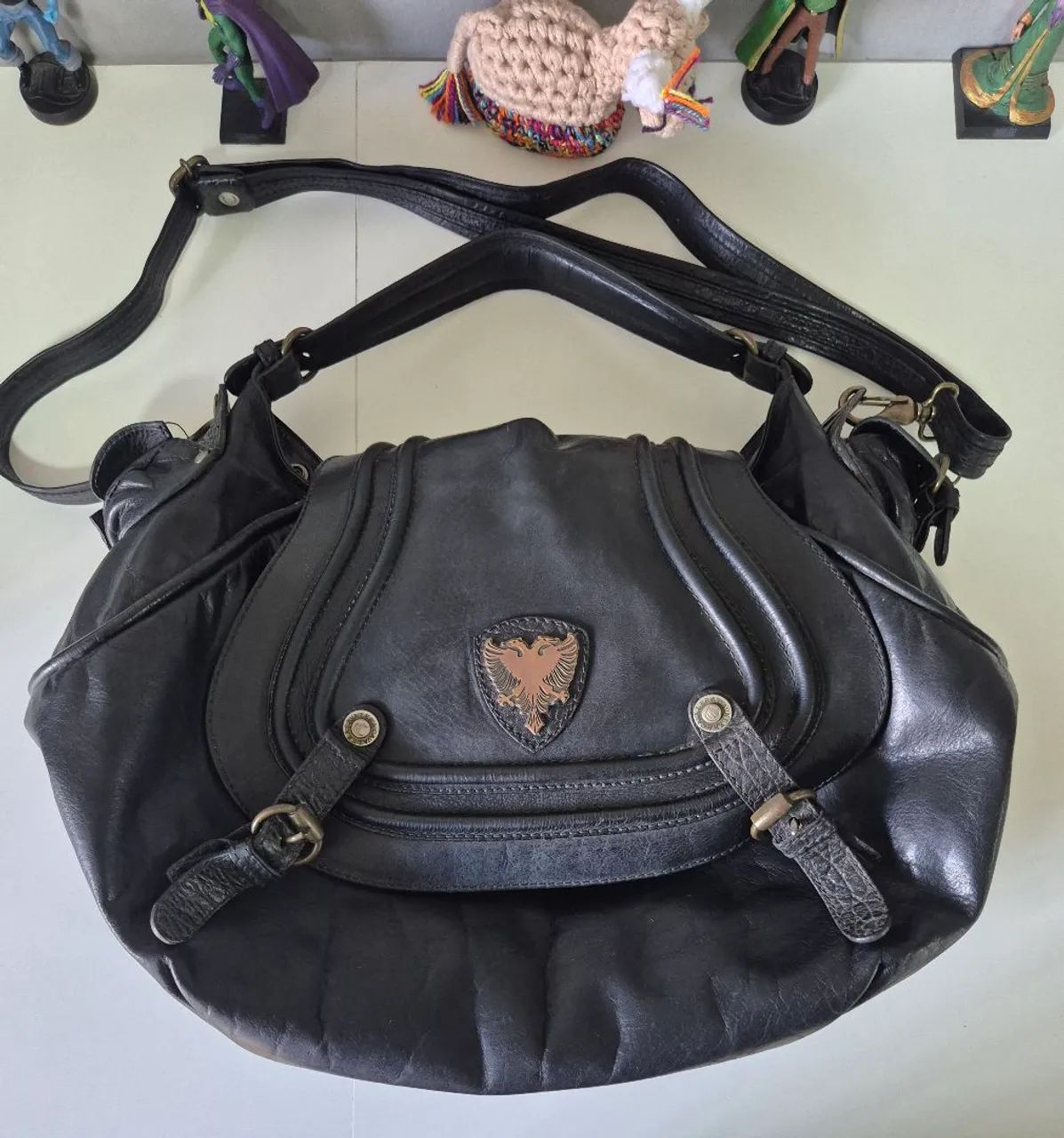 Bolsa Cavalera - Couro Legítimo