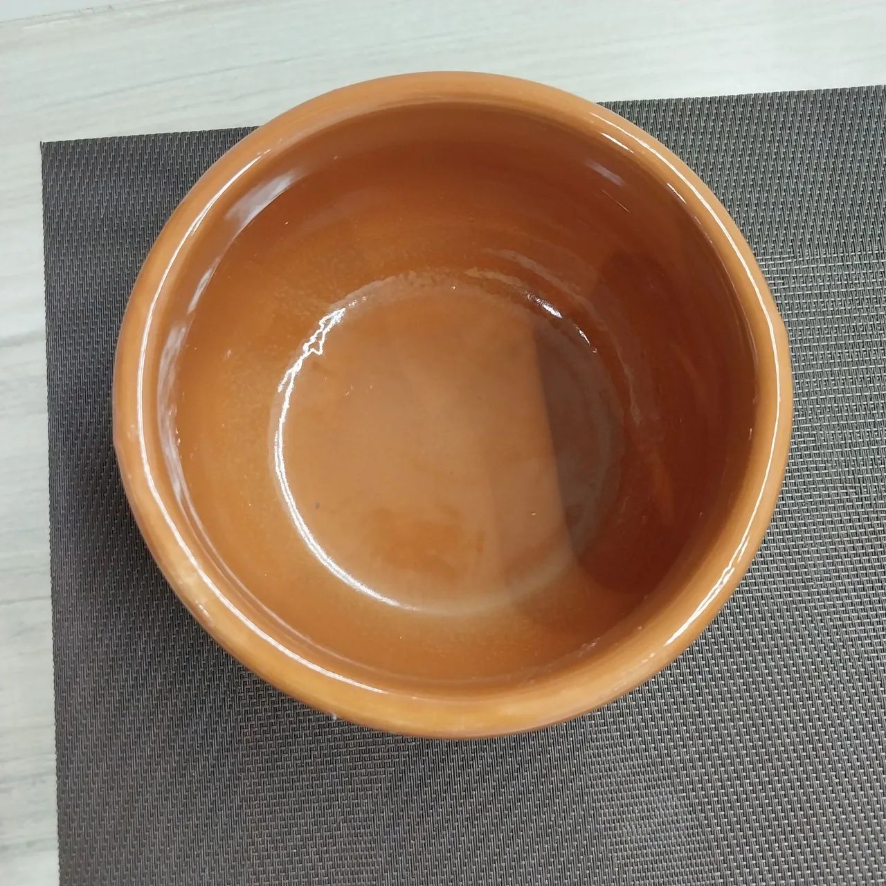 Tigela / bowl de Cerâmica Marrom Esmaltada - 14 cm de diâmetro <br> - Foto 3