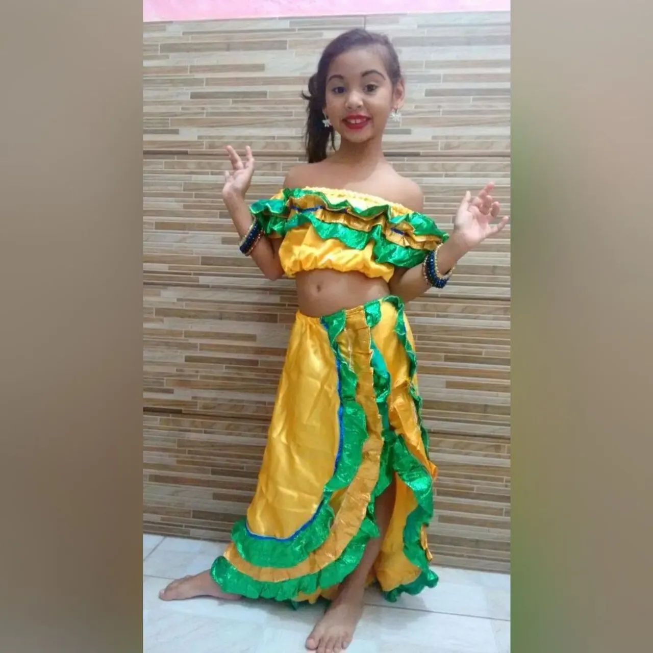 Fantasia Carmem Miranda 6/8 anos 