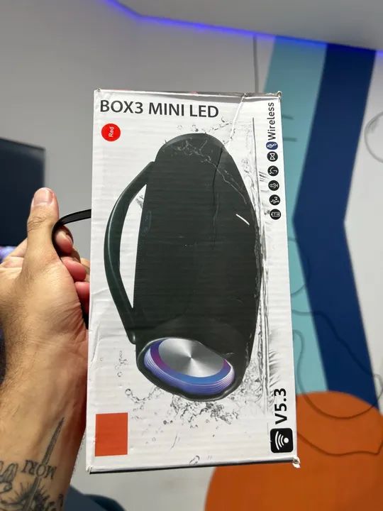 Caixa de som box 3 