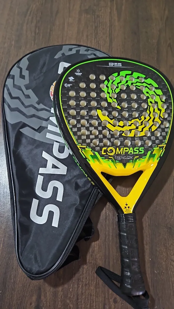 Raquete de Padel Compass Trend 12K