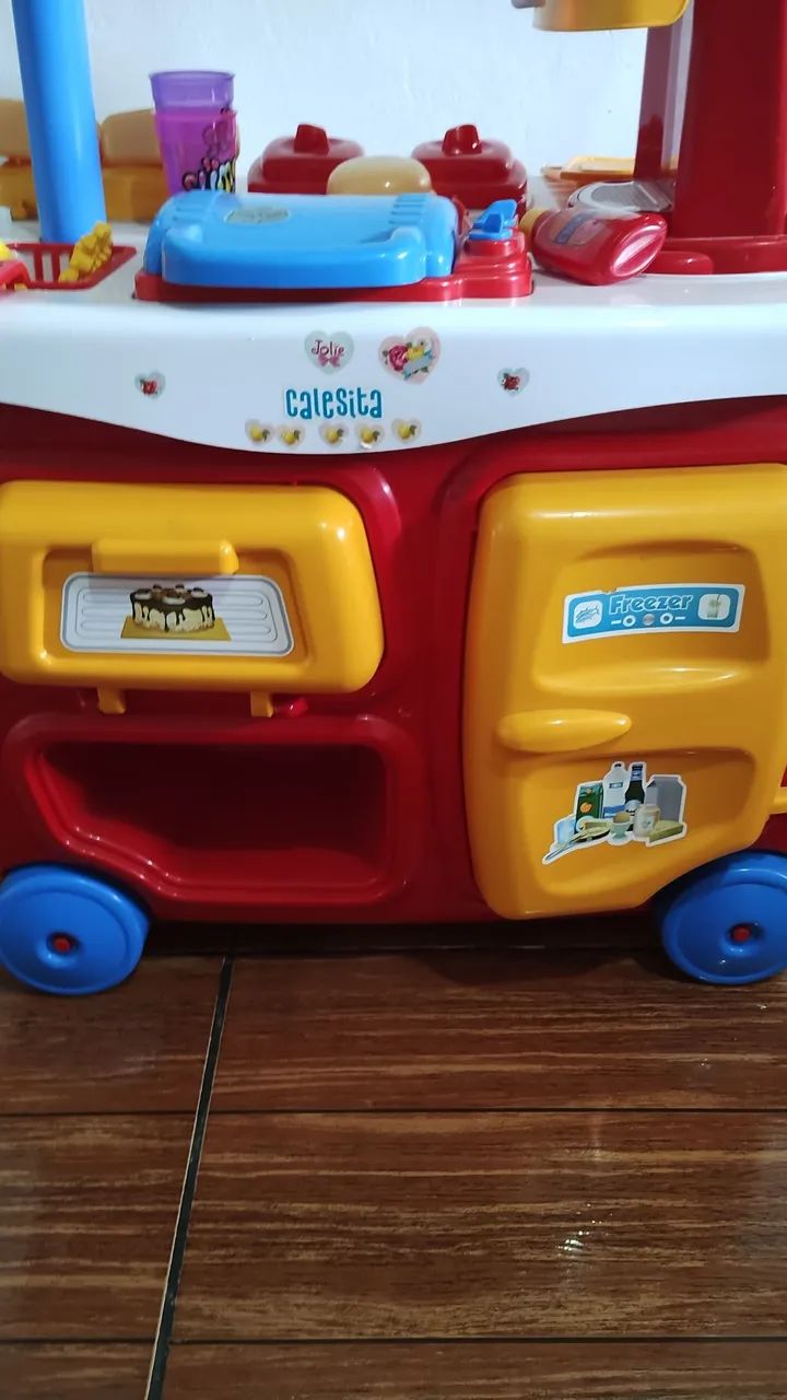Lanchonete Infantil - Carrinho De Lanches Tateti Calesita - Foto 5