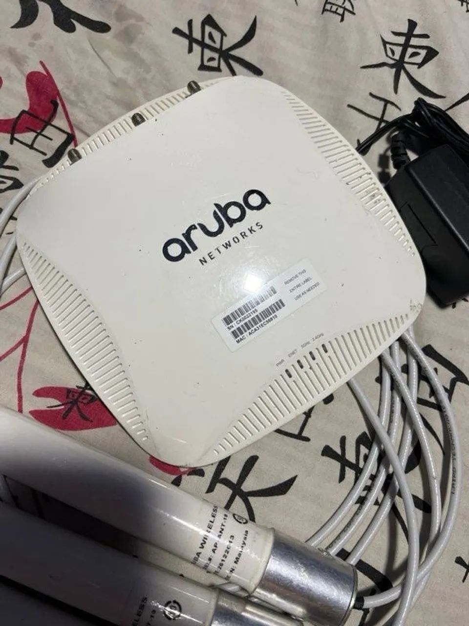 Access point ap roteador wifi profissional aruba poe com antenas externas