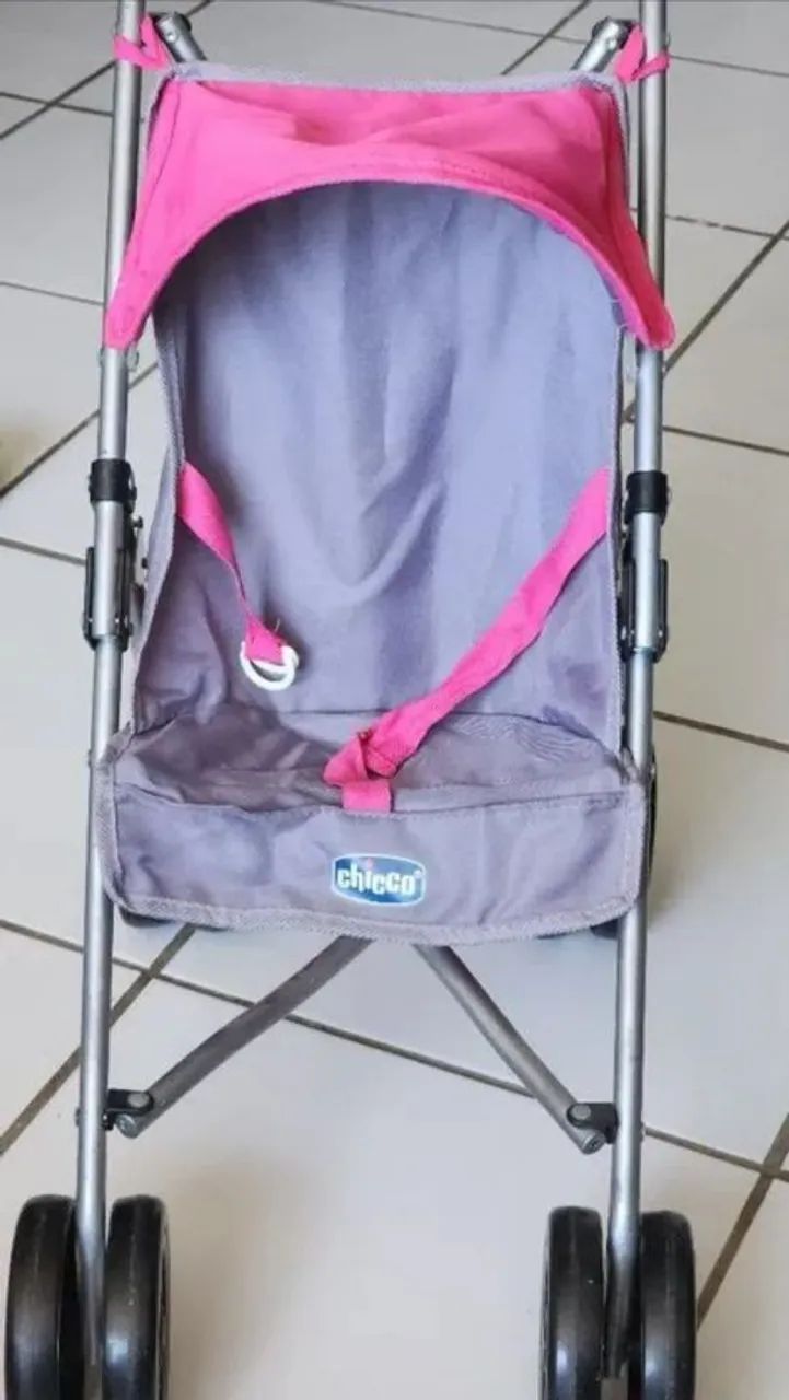 Carrinho para boneca Chicco igual o tamanho original. - Foto 2