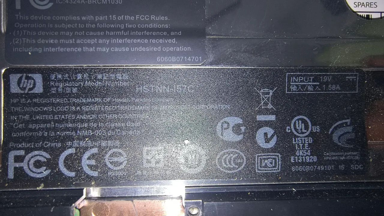 Notebook Hp 64308008984323122