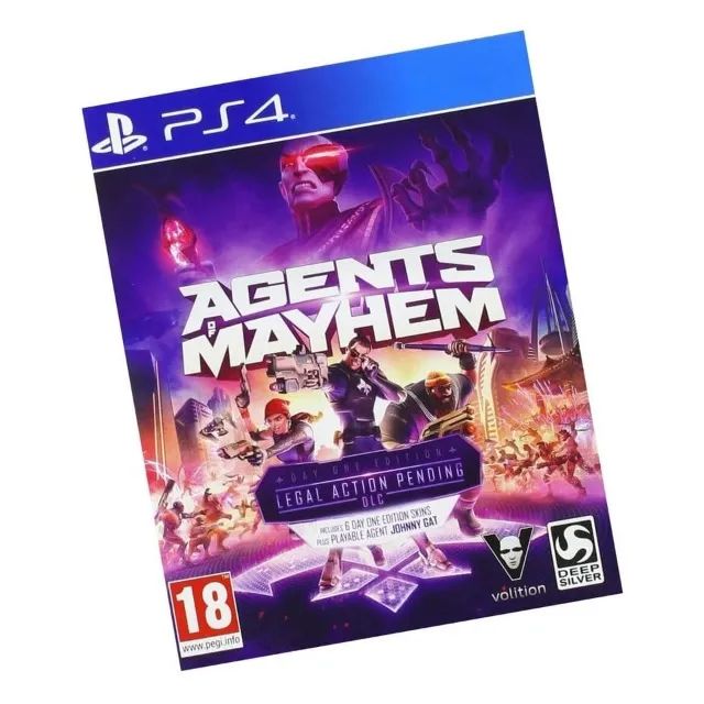 [NOVO] Agents of Mayhem PS4 Mídia Física Lacrada