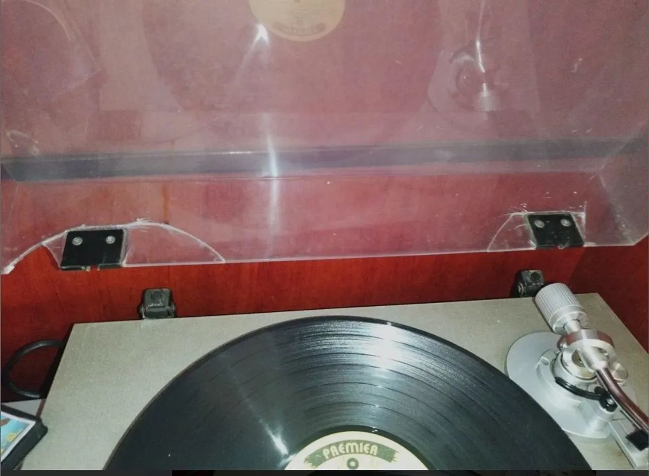 Toca discos profissional com pitch e shell DD 8080  - Foto 3