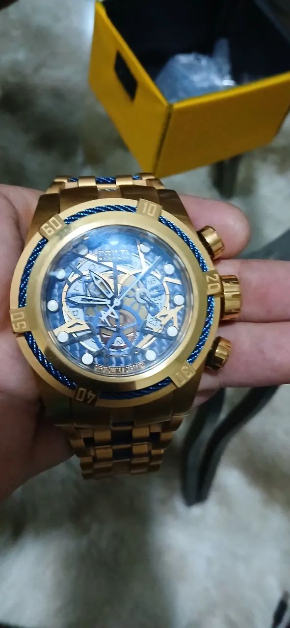 Relógio Invicta Dourado Original - Foto 5