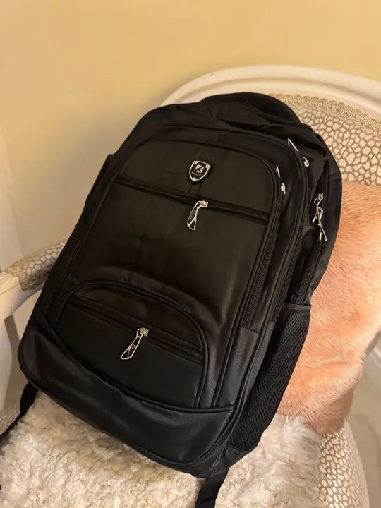 Mochila escolar preta de alta qualidade - Foto 3
